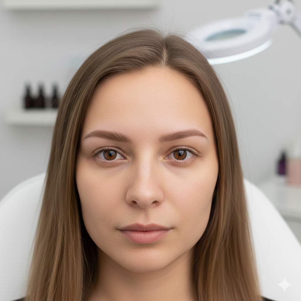 Depois Microblading